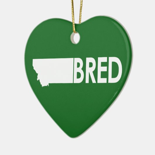 Montana Bred Keramikornament (Links)