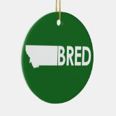 Montana Bred Keramikornament (Rechts)