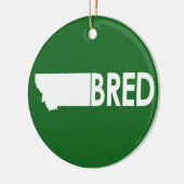 Montana Bred Keramikornament (Links)
