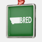 Montana Bred Silbernes Ornament (Links)