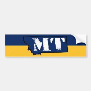 Montana-Briefmarken-Autoaufkleber Autoaufkleber