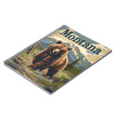 Montana Brown Bear Notizblock (Linke Seite)