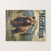 Montana Brown Bear Puzzle (Horizontal)