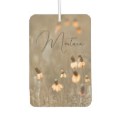 Montana Burnt Orange Wildblume Air Freshener Autolufterfrischer (Vorderseite)