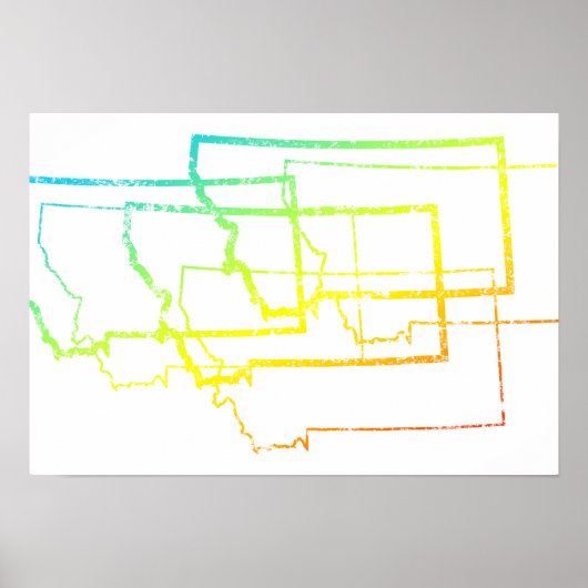 Montana Chillout Poster (Vorne)