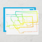Montana Chillout Postkarte (Vorne/Hinten)