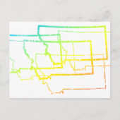 Montana Chillout Postkarte (Vorderseite)