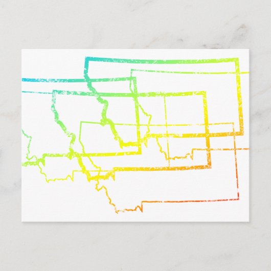 Montana Chillout Postkarte (Vorderseite)