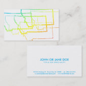 Montana Chillout Visitenkarte (Vorne/Hinten)