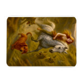 Montana Coulees Nellie und Charlie Magnet (Horizontal)