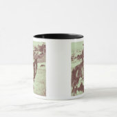 Montana-Cowboy, c.1880 (b/w Foto) Tasse (Zentrum)