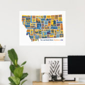 Montana: Das letzte Poster am besten Platz (Heimbüro)