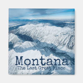 Montana Das letzte Winterschneegebirge der Großsta Magnet