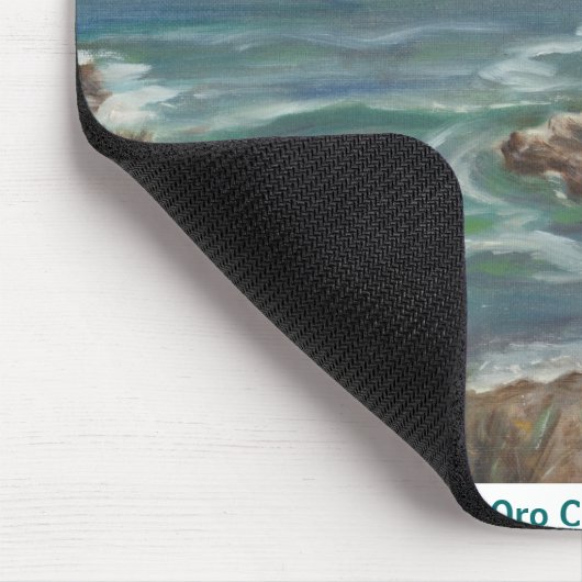 Montaña de Oro Cove Mousepad (Ecke)