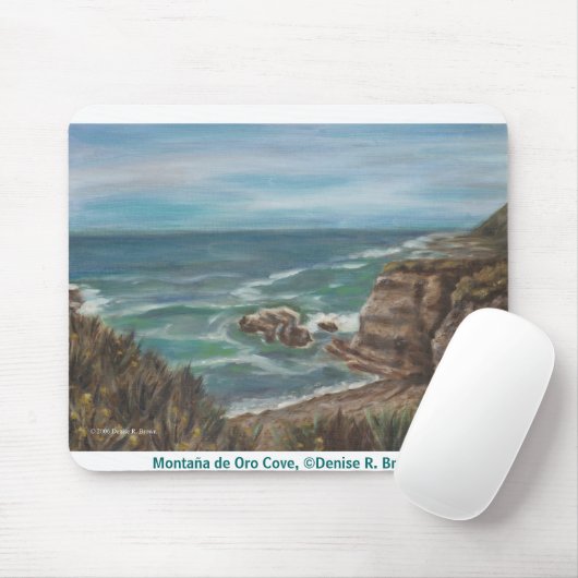 Montaña de Oro Cove Mousepad (Mit Mouse)