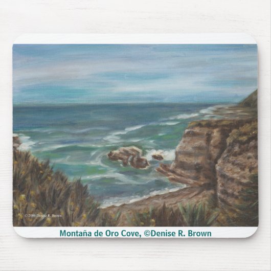 Montaña de Oro Cove Mousepad (Vorne)