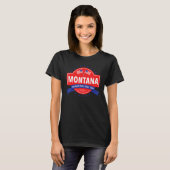 Montana der beste Staat seit 1819 USA 4. Juli T-Shirt (Vorne ganz)