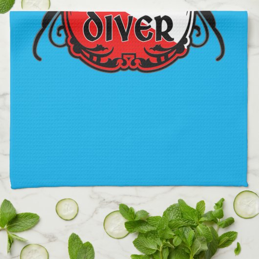 Montana Diver Geschirrtuch (Gefaltet)