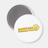 Montana Drinking Team in Shirts Magnet (Vorderseite/Rückseite)