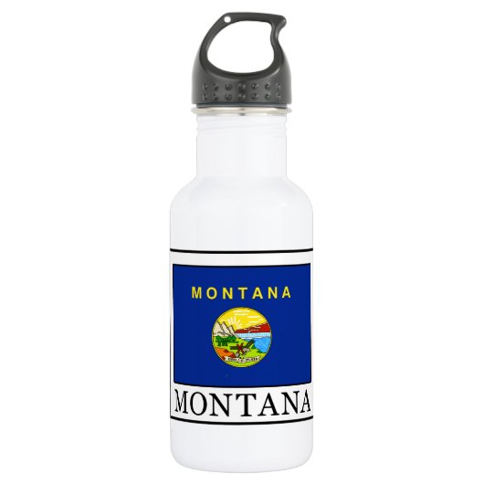 Montana Edelstahlflasche (Vorderseite)
