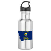 Montana Edelstahlflasche (Vorderseite)