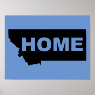 Montana - Ein Zuhause fern vom Bundesstaat Poster 