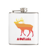 Montana Elk Flachmann (Vorderseite)