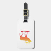 Montana Elk Gepäckanhänger (Vorderseite vertikal)