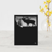 Montana Elk Hunter Karte (Gelbe Blume)