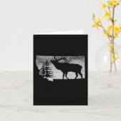 Montana Elk Hunter Karte (Gelbe Blume)