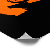 Montana Elk Junting Poster (Ecke)