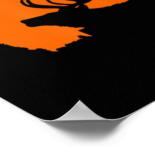 Montana Elk Junting Poster (Ecke)