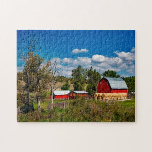 Montana Farm Scheune. Puzzle