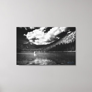 Montana Fisherman Leinwanddruck