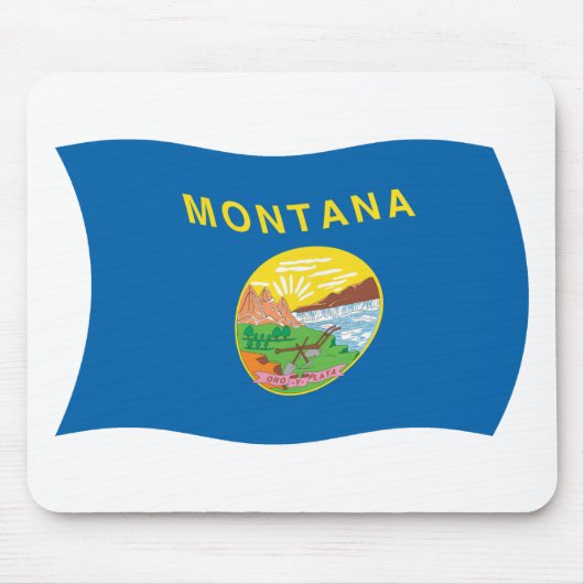 Montana Flag Mousepad (Vorne)