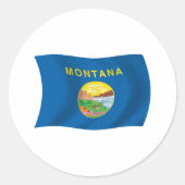 Montana Flag Sticker (Vorderseite)