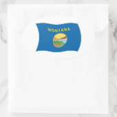 Montana Flag Sticker (Tasche)