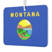 Montana-Flagge Autolufterfrischer (Links)