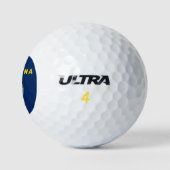 Montana-Flagge Golfball (Logo)