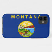 Montana-Flagge iPhone 5 Fall Case-Mate iPhone Hülle (Rückseite (Horizontal))