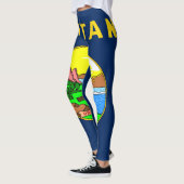 Montana-Flagge Leggings (Links)