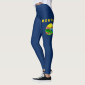Montana-Flagge Leggings (Links)