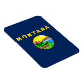 Montana-Flagge Magnet (Rechte Seite)