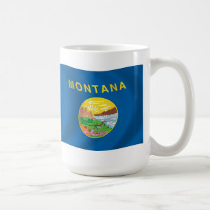 Montana-Flaggen-Tasse Kaffeetasse