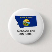 MONTANA FOR Jon Tester Senat BUTTON (Vorderseite)