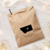 Montana Gastgeschenk Hochzeit Leckerei Säcke, Gesc Geschenktütchen (Ausgeschnitten)