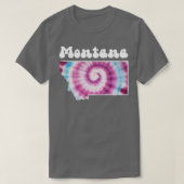 Montana Gefärbte Krawatte T-Shirt (Design vorne)