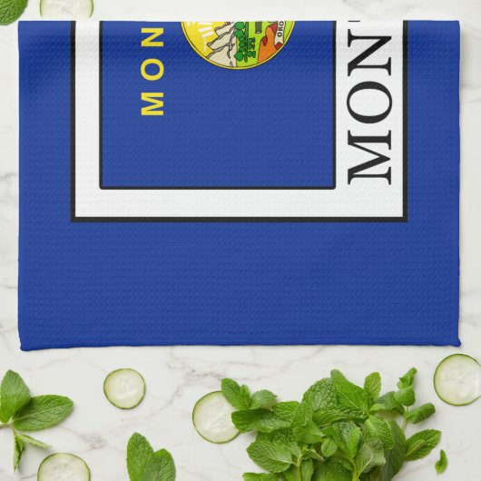 Montana Geschirrtuch (Gefaltet)