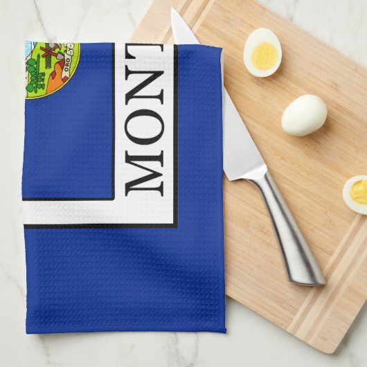 Montana Geschirrtuch (Viertel Falte)