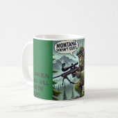 🔫: MONTANA GHOST SQUATCH 🔫 KAFFEETASSE (Vorderseite Links)